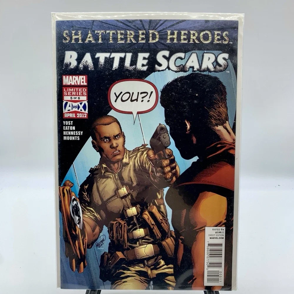 Shattered Heroes Battle Scars #5 Of 6 Limited Series‎ Marvel Bagged And Boarded